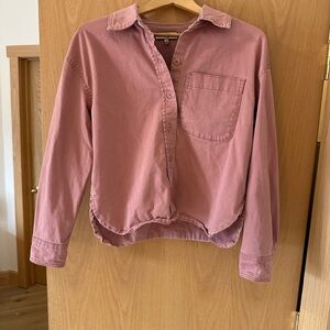bagatelle Pale Pink button Top